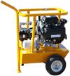 Hydraulic power pack with petrol engine