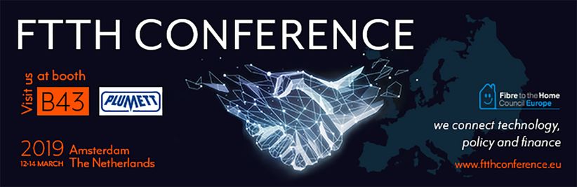 FTTH Conference 2019 from 12 to 14 March 2019